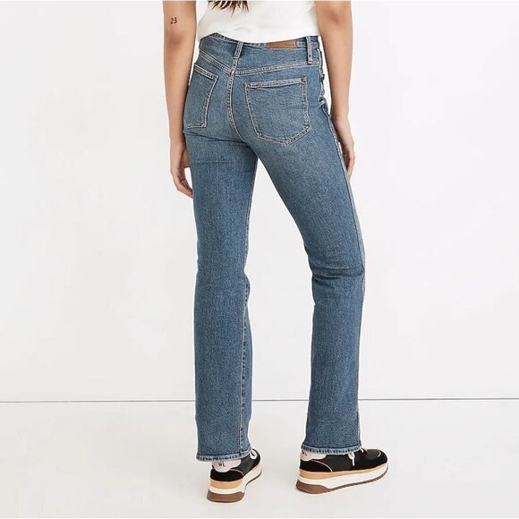 Madewell '90s High-Rise Bootcut Jeans in Edgewood Wash High Waist Size 27 - Picture 2 of 15
